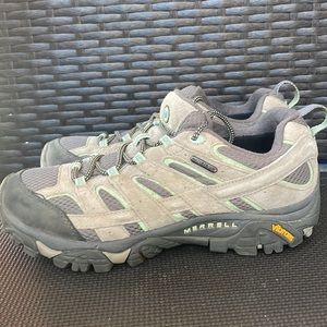 Merrill Moab 2 - Waterproof Hiking Shoes - 8.5